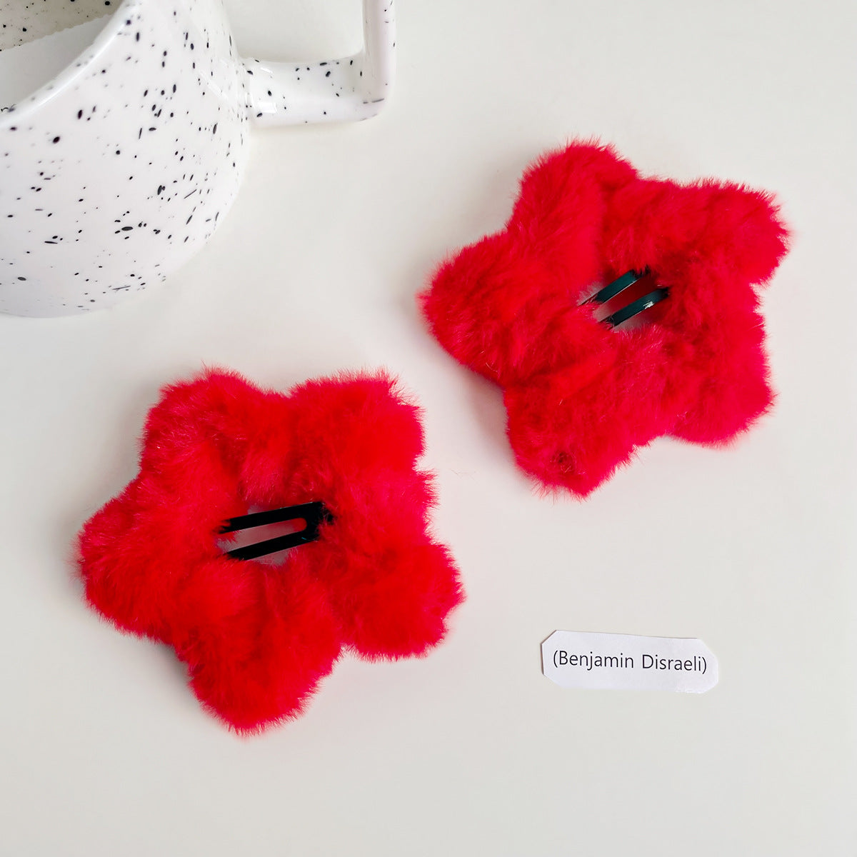 Wholesale New Year Plush Hair Clips